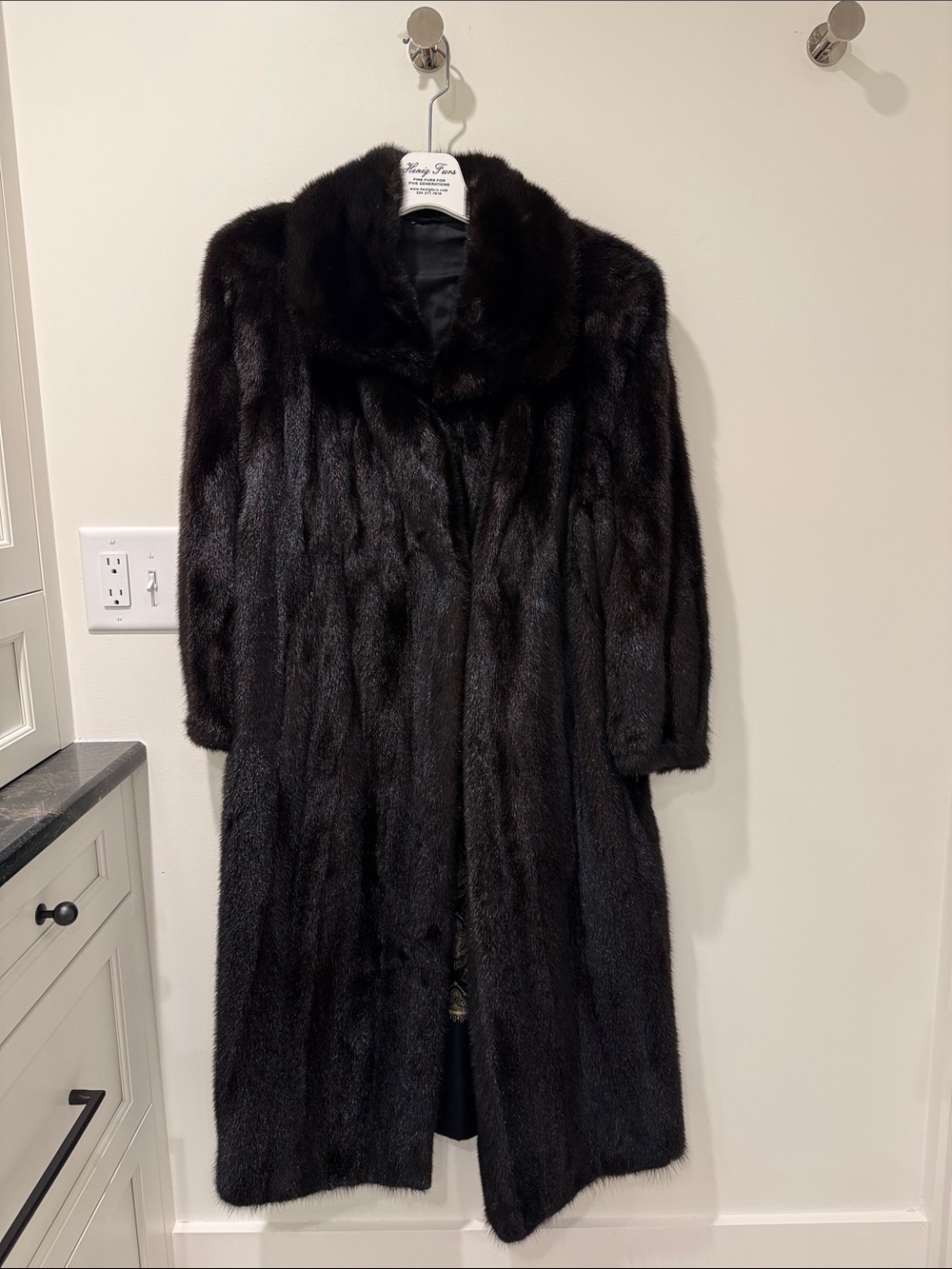 Real Mink Full Length Coat